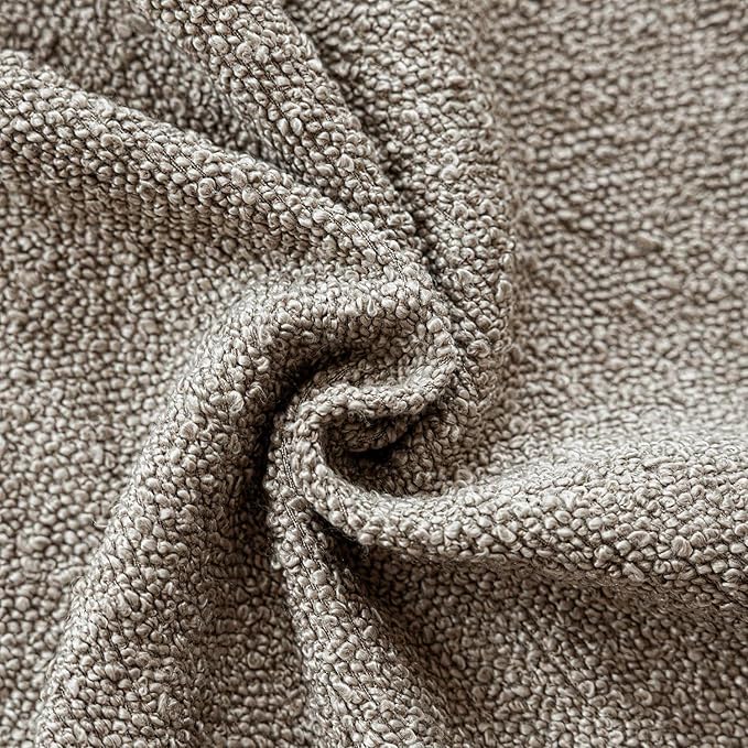 Foindtower Set of 2, Decorative Textured Boucle Throw Pillow Covers Accent - Image 3