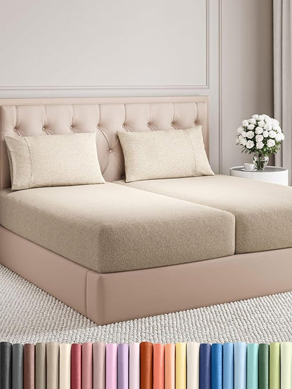 Split King Size 5 Piece Sheet Set by CGKUnlimited