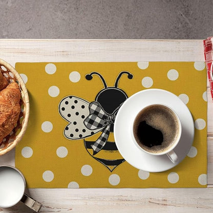 Bumble bee Placemats Set of 4 - Image 7