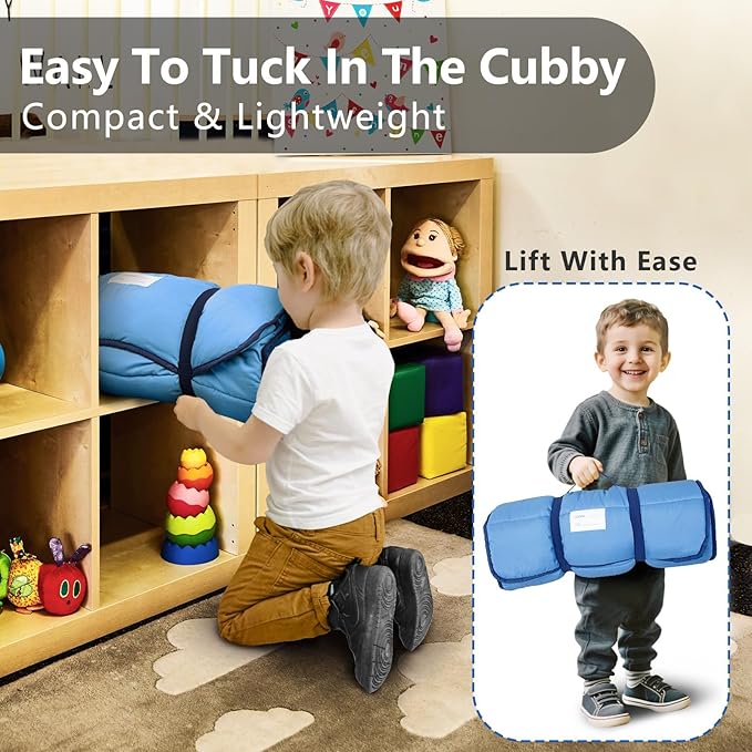 Primlect Lightweight Toddler Nap Mat Perfect - Image 2
