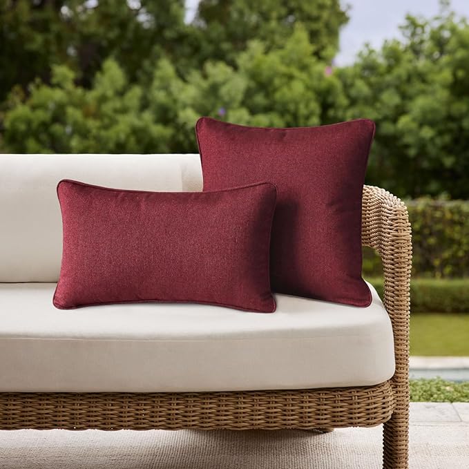 Sunbrella Decorative Outdoor Water Repellent Throw Pillows - Image 5