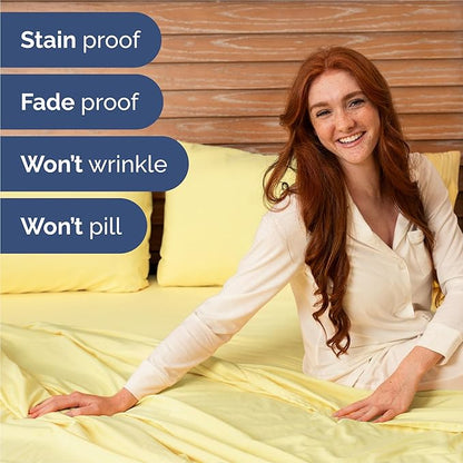 Split King Size 5 Piece Sheet Set - Image 5