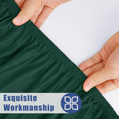 Round Spandex Tablecloth, Elastic Fitted Waterproof Tablecloths - Image 4
