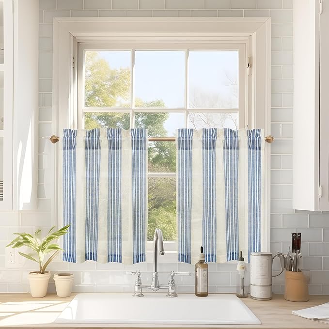 DriftAway Kitchen Tier Curtains by DriftAway