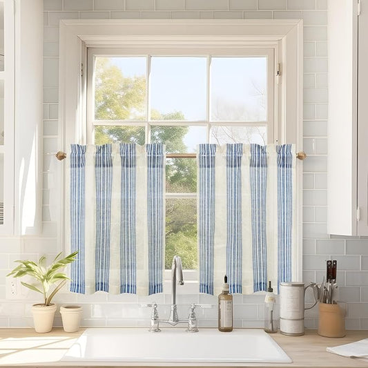 DriftAway Kitchen Tier Curtains by DriftAway