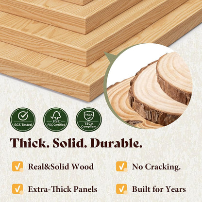 amerlife solid wood full size bed frame with, close-up detail