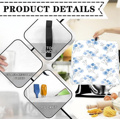 Mixer Dust Cover for 6-8 Qt Stand Mixer, Cloth Cover - Image 3