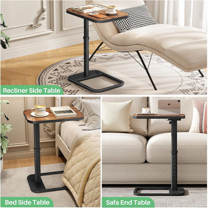 kitstorack upgraded tv tray table with panel lock, view 9