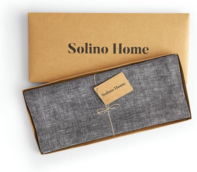 Solino Home Linen Table Runner 156 Inches Long - Image 5