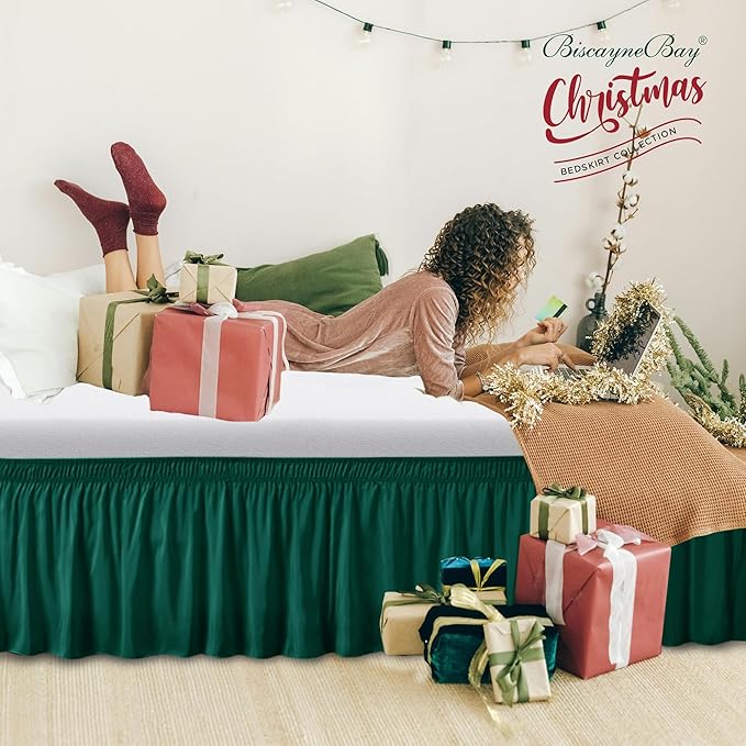 Biscaynebay Wrap Around Bed Skirts - Image 2