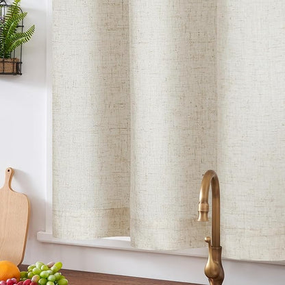 jinchan Linen Kitchen Curtain - Image 3