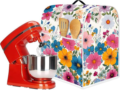 Mixer Dust Cover for 6-8 Qt Stand Mixer, Cloth Cover - Image 5