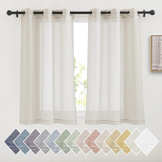 NICETOWN 48 inch Curtains 2 Panels Set by NICETOWN