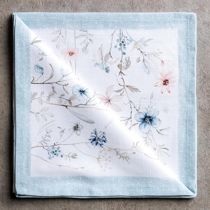 Maison d' Hermine Cloth Napkins Set of 4 100% Cotton - Image 9
