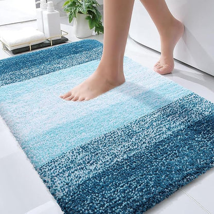 OLANLY Bathroom Rugs Mat 30x20, Extra Soft Absorbent Microfiber Bath Rugs by OLANLY
