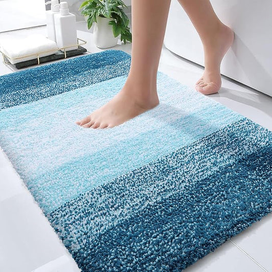 OLANLY Bathroom Rug Mat 36x24, Extra Soft and Absorbent Microfiber Bath Rugs by OLANLY