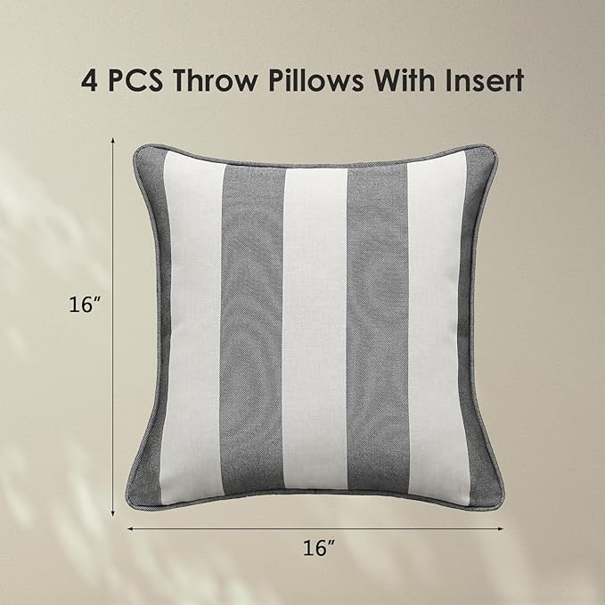 Decorative Outdoor Water Repellent Throw Pillows - Image 7