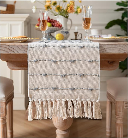 Caflife Boho Table Runner 108 Inchs Long by Caflife