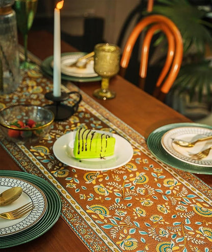 13×72 Inch Table Runner, Retro-Luxury Tassels Series - Image 6