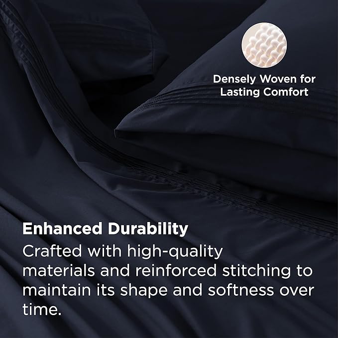 Bedsure Twin XL Sheets Dorm Bedding, GentleSoft Breathable Extra Long Twin - Image 6