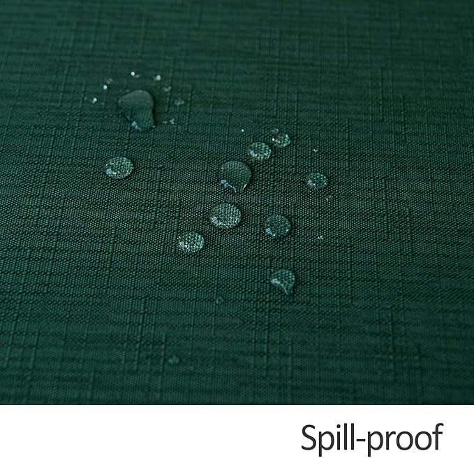 maxmill Square Tablecloth Water Resistance Antiwrinkle Spill Proof Linen - Image 5