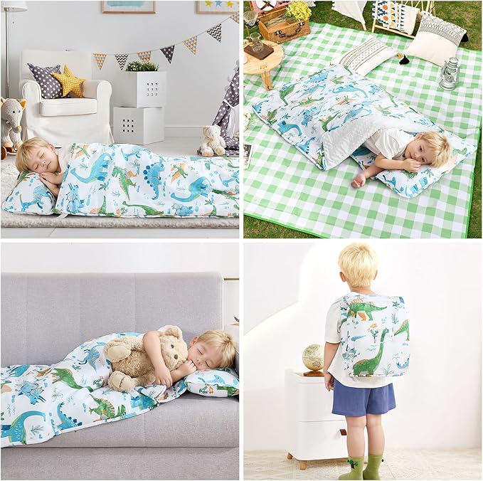 DJY Toddler Nap Mat, Kid Slumber Bag - Image 7