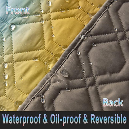 100% Waterproof Dog Bed Cover 120x82 inch Reversible Changing Pad Reusable - Image 3