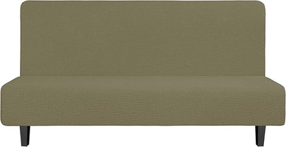 Easy-Going Stretch Futon Slipcover Armless Futon Bed Cover Furniture Protector by Easy-Going