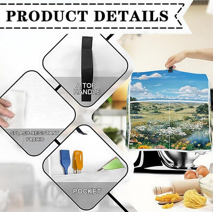 Mixer Dust Cover for 8.5-9.5 Qt Stand Mixer, Cloth Cover - Image 3