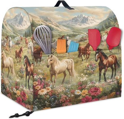 Horse Print Stand Mixer Cover - Image 2