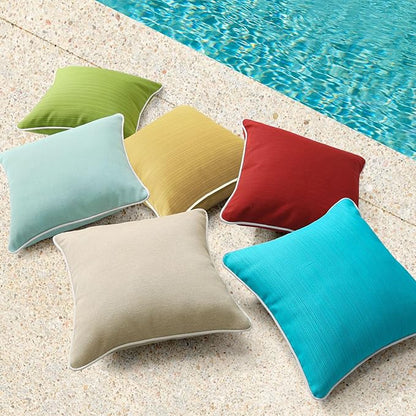 Decorative Outdoor Water Repellent Throw Pillows - Image 6