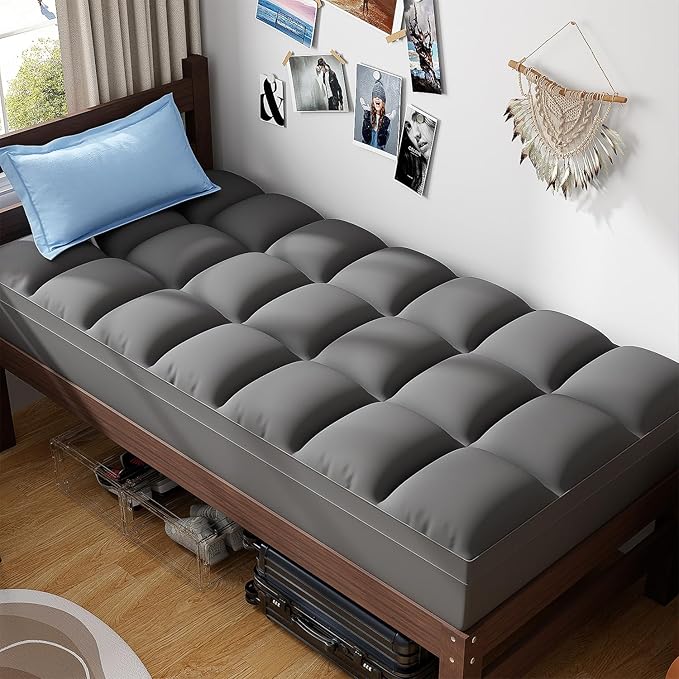 ABENE Mattress Topper Twin XL for Back Pain Relief, Extra Thick Mattress Pad by ABENE