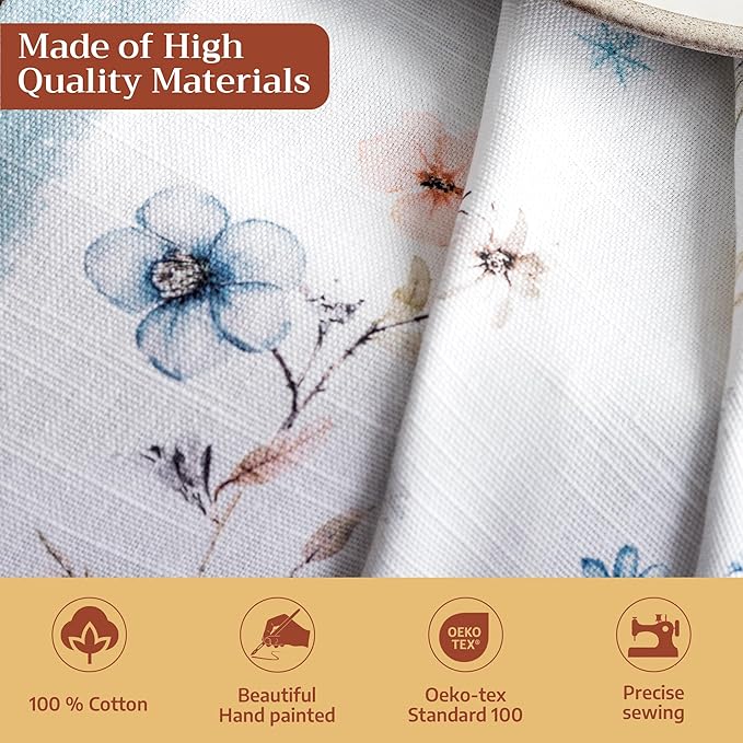 Maison d' Hermine Cloth Napkins Set of 4 100% Cotton - Image 3