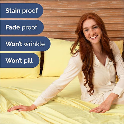 Queen Size 4 Piece Sheet Set - Image 5
