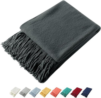 Homiest Decorative Knitted Throw Blanket by Homiest