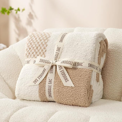 Snuggle Sac Checkered Blanket, 50x60 inches - Image 2