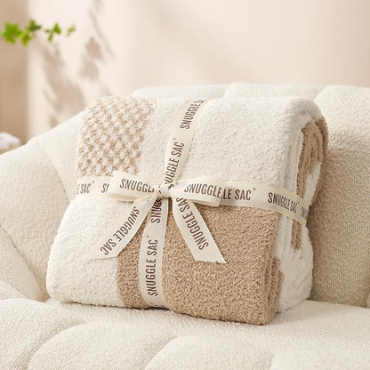 Snuggle Sac Checkered Blanket, 60x80 inches - Image 3