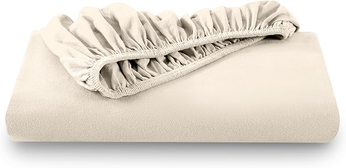 Bare Home Flannel Fitted Bottom Sheet 100% Cotton, Velvety Soft Heavyweight - Image 7