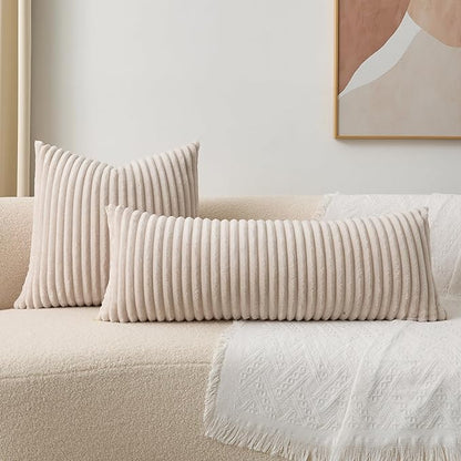 Kevin Textile Soft Plush 14x36 Inch Long Lumbar Pillow Cover 1 Pack, Luxury - Image 7