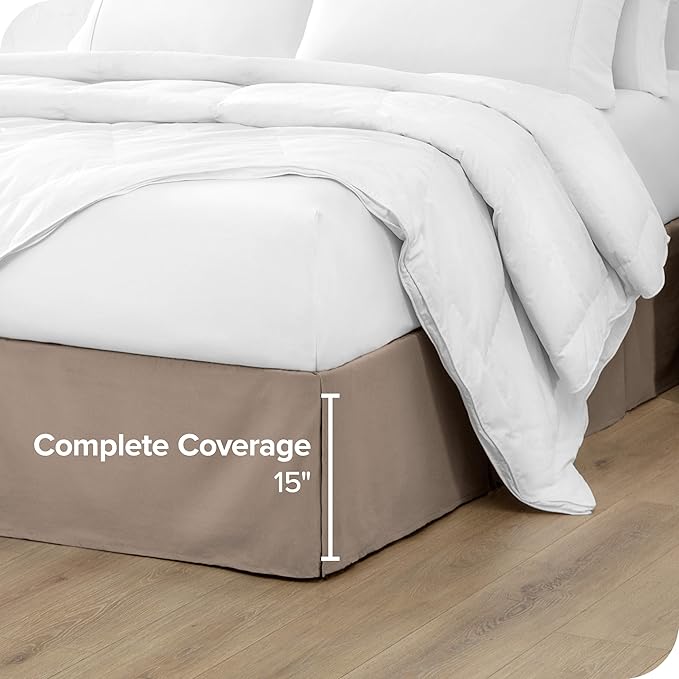Bare Home Kids Twin Bed Skirt - Image 4