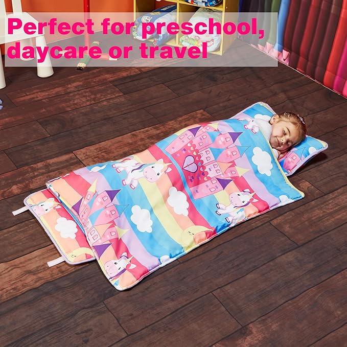 EVERYDAY KIDS Nap Mat with Removable Pillow - Image 2