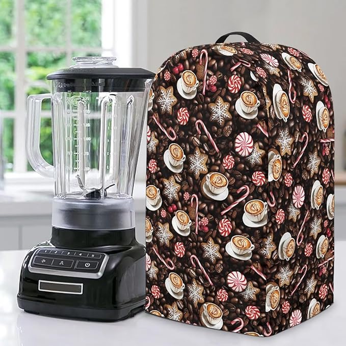 Cane Candy Coffee Blender Cover Dust Cover Appliance Dust Cover by Unknown