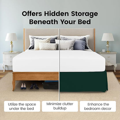 Utopia Bedding Queen Bed Skirt - Image 3
