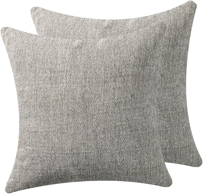 Throw Pillow with Insert 18x18 Inch Set of 2 by Unknown