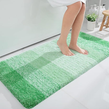 OLANLY Bathroom Runner Rugs 47x24, Extra Soft Absorbent Microfiber Bath Rugs by OLANLY