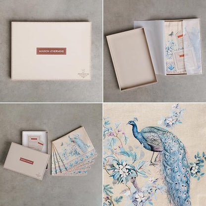 Maison d' Hermine Napkins 100% Combed Cotton Premium Set of 4 Decorative Cloth - Image 2