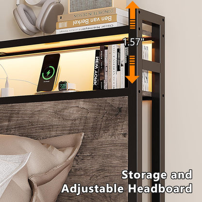 vingli king bed frame with 4 storage drawers, package contents