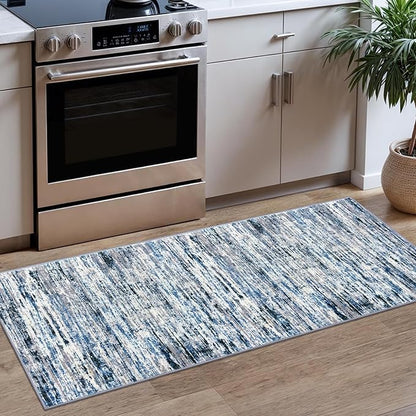 Modern Abstract Runner Rug 2x5 by lansny