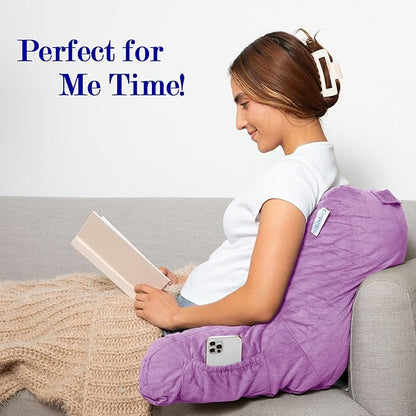 ComfortSpa Reading Pillow for Kids Teens Adult, Back Rest Pillow - Image 8