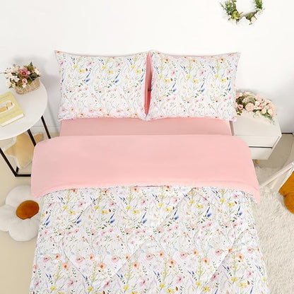 Twin Size Toddler Bedding Set for Girls- 5 Piece Toddler Girl Bedding, Super - Image 4